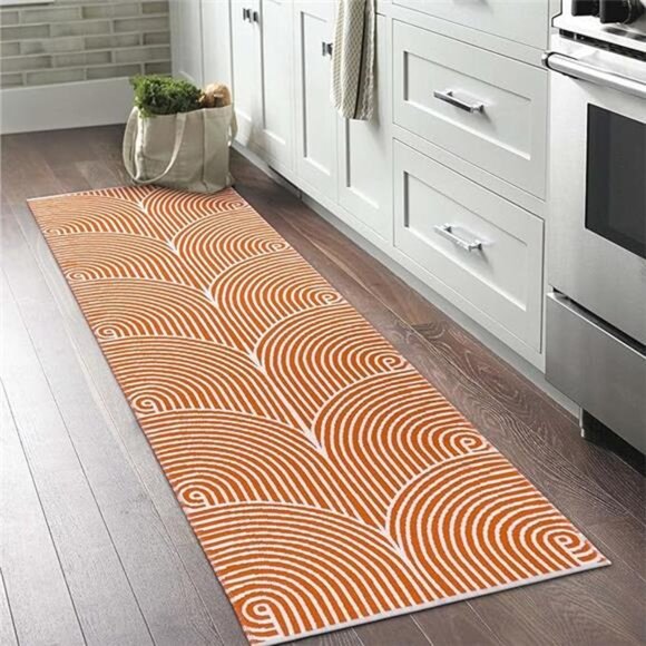 Washable Runner Rug 2'x6', Hallway Runner Rug Long Kitchen Rugs Laundry Room Rug - Picture 6 of 6